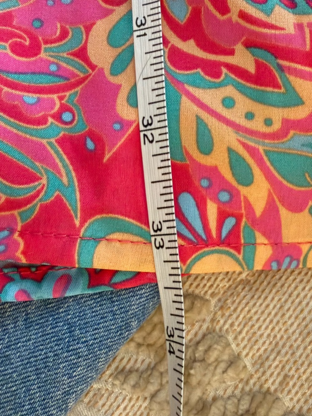 Women’s Pink Paisley Swim Coverup Dress - Picture 7 of 7